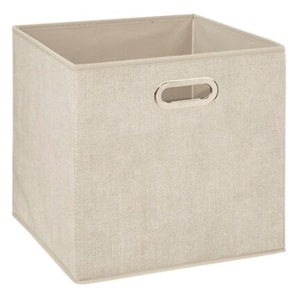 CAJA DE ALMACENAMIENTO 31CM BEIGE