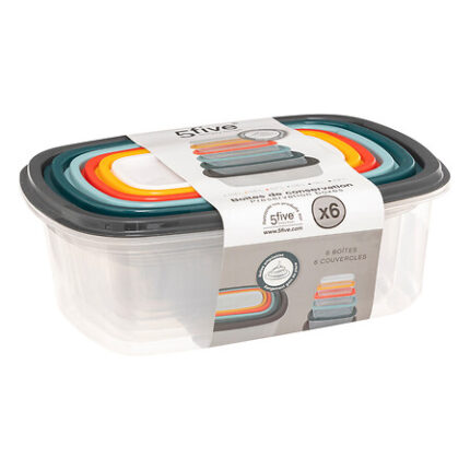 PROMOCION! SET6 FIAMBRERAS DE PP COLORS