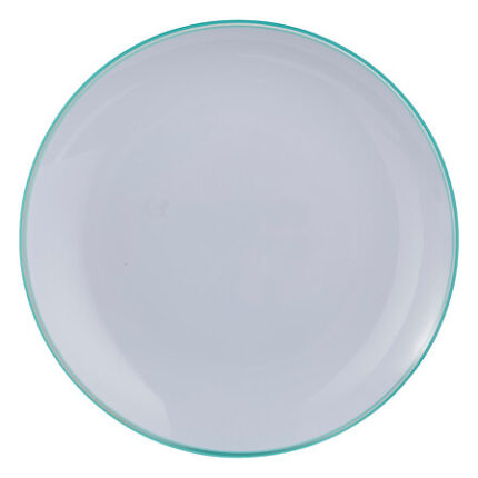 PLATO PLANO DE POLIESTIRENO SQUARE 25 CM MENTA