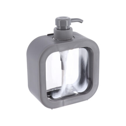 DISPENSADOR DE JABON PE Y PP 300ML GRIS