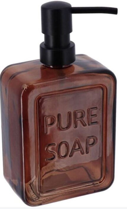 DISTRIBUIDOR DE JABON VIDRIO PURE SOAP 570 ML - BAR